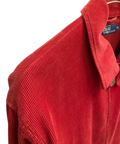 POLO RALPH LAUREN（ポロ・ラルフローレン）POLO RALPH LAUREN (ポロ・ラルフローレン) コーデュロイスイングトップ レッド サイズ:SIZE LLの古着・服飾アイテム