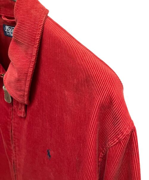 POLO RALPH LAUREN（ポロ・ラルフローレン）POLO RALPH LAUREN (ポロ・ラルフローレン) コーデュロイスイングトップ レッド サイズ:SIZE LLの古着・服飾アイテム