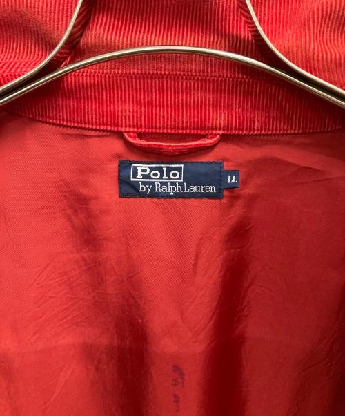 POLO RALPH LAUREN（ポロ・ラルフローレン）POLO RALPH LAUREN (ポロ・ラルフローレン) コーデュロイスイングトップ レッド サイズ:SIZE LLの古着・服飾アイテム