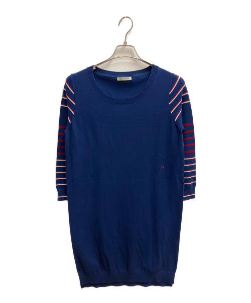 MARILYN MOON（マリリンムーン）MARILYN MOON (マリリンムーン) 長袖ワンピース ブルー サイズ:SIZE Freeの古着・服飾アイテム