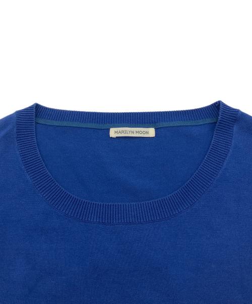 MARILYN MOON（マリリンムーン）MARILYN MOON (マリリンムーン) 長袖ワンピース ブルー サイズ:SIZE Freeの古着・服飾アイテム