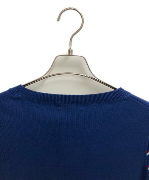 MARILYN MOON（マリリンムーン）MARILYN MOON (マリリンムーン) 長袖ワンピース ブルー サイズ:SIZE Freeの古着・服飾アイテム