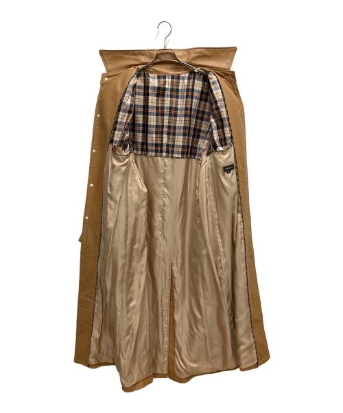 鎌倉倶楽部（カマクラクラブ）鎌倉倶楽部 (カマクラクラブ) レザーコート ブラウン サイズ:SIZE XLの古着・服飾アイテム