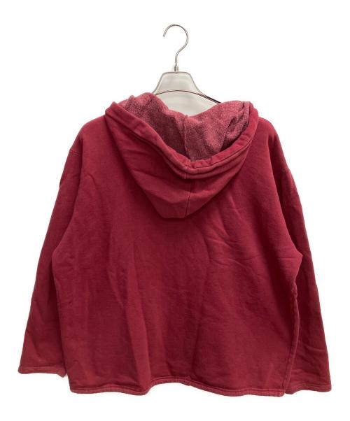 stussy（ステューシー）stussy (ステューシー) シャドーマン パーカー レッド サイズ:SIZE Mの古着・服飾アイテム