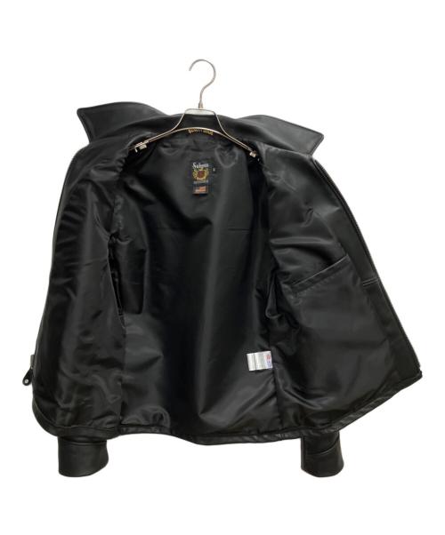 Schott（ショット）Schott (ショット) 103US TRUCKER JACKET ブラック サイズ:SIZE 42の古着・服飾アイテム