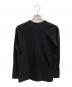 PLAY COMME des GARCONS (プレイコムデギャルソン) PLAY LONG SLEEVE T-SHIRT 長袖カットソー ブラック サイズ:SIZE L：7000円