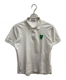 PLAY COMME des GARCONS（プレイコムデギャルソン）の古着「ポロシャツ」｜ホワイト