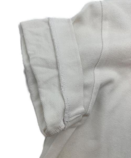 PLAY COMME des GARCONS（プレイコムデギャルソン）PLAY COMME des GARCONS (プレイコムデギャルソン) ポロシャツ ホワイト サイズ:SIZE Mの古着・服飾アイテム