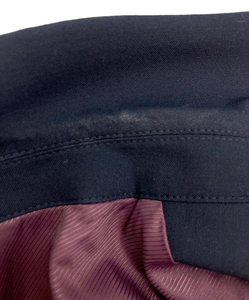 MORLES（モアレス）MORLES (モアレス) 4ボタンダブルピークドラペルメタルボタンブレザー テーラードジャケット ネイビー サイズ:SIZE L /175 94の古着・服飾アイテム