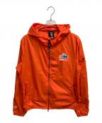 REPLAYリプレイ）の古着「RECYCLED NYLON JACKET WITH HOOD ナイロンジャケット」｜オレンジ
