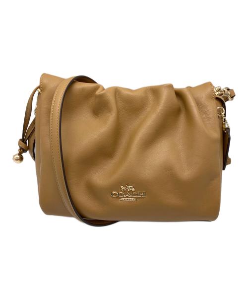 COACH（コーチ）COACH (コーチ) フェイ ドローストリング バッグ 2WAYバッグ ベージュの古着・服飾アイテム