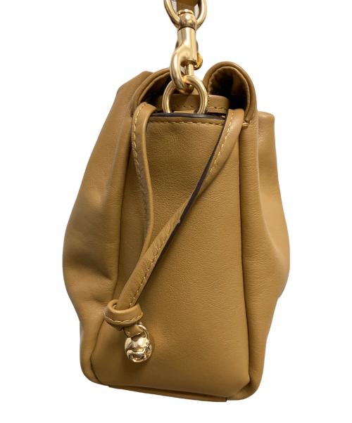 COACH（コーチ）COACH (コーチ) フェイ ドローストリング バッグ 2WAYバッグ ベージュの古着・服飾アイテム