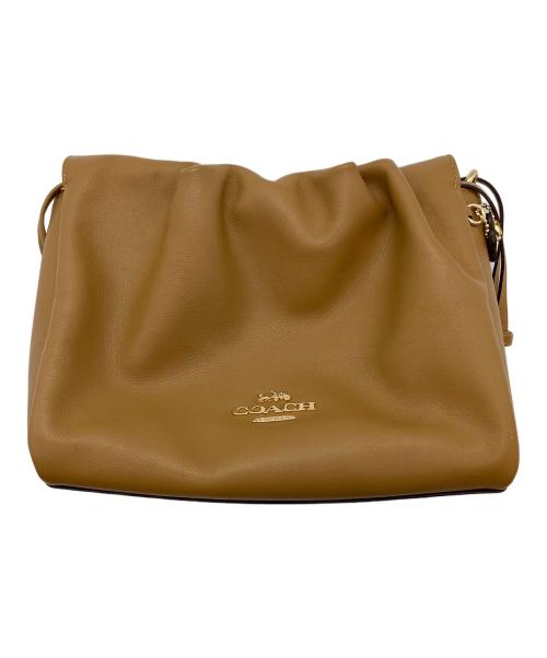 COACH（コーチ）COACH (コーチ) フェイ ドローストリング バッグ 2WAYバッグ ベージュの古着・服飾アイテム