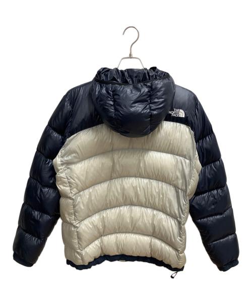 THE NORTH FACE（ザ ノース フェイス）THE NORTH FACE (ザ ノース フェイス) ACONCAGUA ダウンジャケット ネイビー×アイボリー サイズ:SIZE Lの古着・服飾アイテム