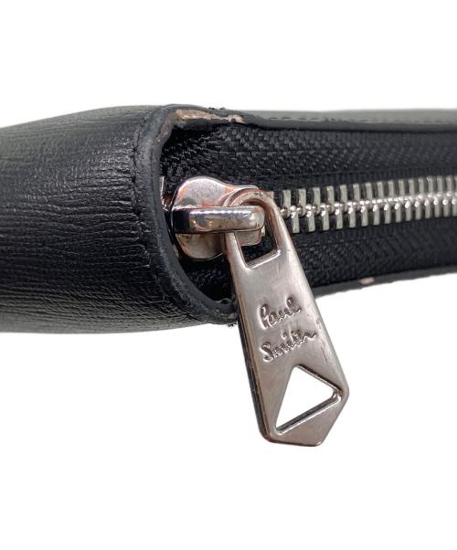 PAUL SMITH（ポールスミス）PAUL SMITH (ポールスミス) 長財布 ブラックの古着・服飾アイテム