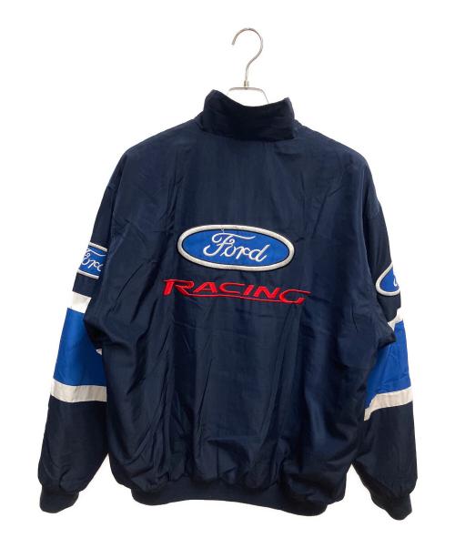FORD RACING（フォードレーシング）FORD RACING (フォードレーシング) レーシングジャケット ブルー サイズ:SIZE XLの古着・服飾アイテム