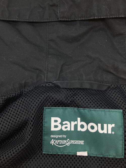 Barbour（バブアー）Barbour (バブアー) KAPTAIN SUNSHINE (キャプテンサンシャイン) フーディージャケット  ブラック サイズ:SIZE 36の古着・服飾アイテム