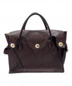 Carving Tribesカービングトライブス）の古着「ハンドバッグ」｜ブラウン