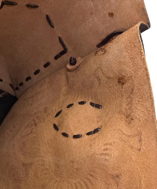 Carving Tribes（カービングトライブス）Carving Tribes (カービングトライブス) ハンドバッグ ブラウンの古着・服飾アイテム