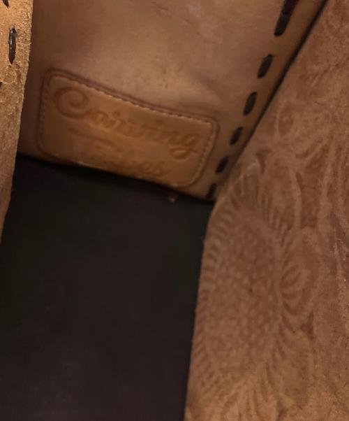 Carving Tribes（カービングトライブス）Carving Tribes (カービングトライブス) ハンドバッグ ブラウンの古着・服飾アイテム