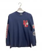 Hysteric Glamourヒステリックグラマー）の古着「MOTOR CITY FEVER Tシャツ」｜ネイビー