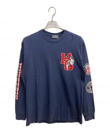 Hysteric Glamour（ヒステリックグラマー）の古着「MOTOR CITY FEVER Tシャツ」｜ネイビー