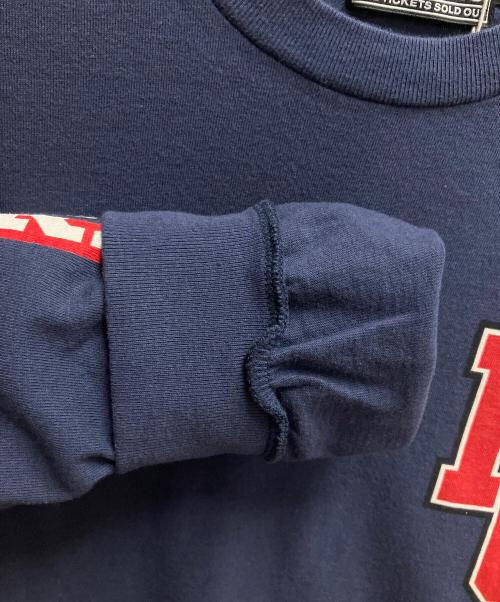 Hysteric Glamour（ヒステリックグラマー）Hysteric Glamour (ヒステリックグラマー) MOTOR CITY FEVER Tシャツ ネイビー サイズ:SIZE M 未使用品の古着・服飾アイテム