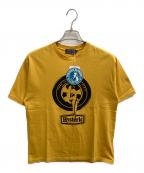 Hysteric Glamourヒステリックグラマー）の古着「GOOD TIMES BAD TIMES Tシャツ」｜イエロー×ブラック