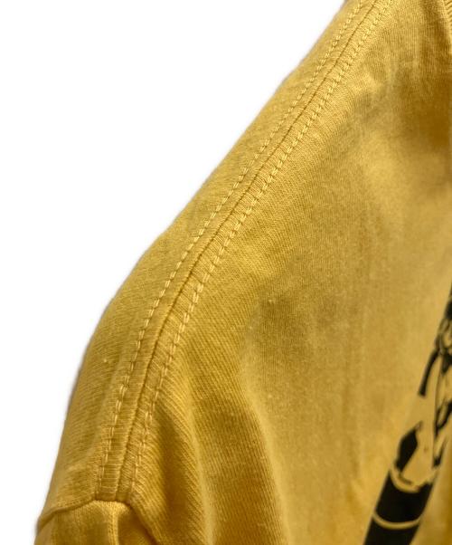 Hysteric Glamour（ヒステリックグラマー）Hysteric Glamour (ヒステリックグラマー) GOOD TIMES BAD TIMES Tシャツ イエロー×ブラック サイズ:SIZE M 未使用品の古着・服飾アイテム