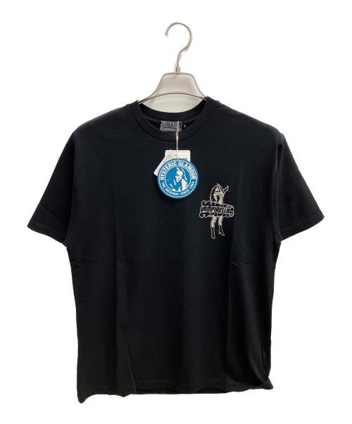 Hysteric Glamour（ヒステリックグラマー）Hysteric Glamour (ヒステリックグラマー) VAMPIRELLA (ヴァンピレラ) VAMPIRELLA/FLAME LOGO Tシャツ ブラック サイズ:SIZE M 未使用品の古着・服飾アイテム