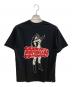 Hysteric Glamour (ヒステリックグラマー) VAMPIRELLA (ヴァンピレラ) VAMPIRELLA/FLAME LOGO Tシャツ ブラック サイズ:SIZE M 未使用品：9000円