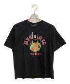Hysteric Glamour×PLAY BOYヒステリックグラマー×プレイボーイ）の古着「PLAYBOY/BUNNIES CANDIS Tシャツ」｜ブラック