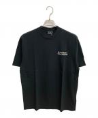 Hysteric Glamourヒステリックグラマー）の古着「GUITAR GIRL オーバーサイズTシャツ」｜ブラック