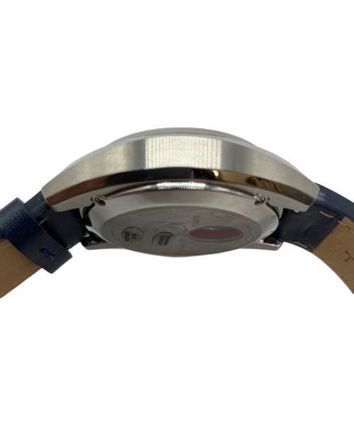TIMEX（タイメックス）TIMEX (タイメックス) マーリンジェット ブルーレザー シルバーの古着・服飾アイテム