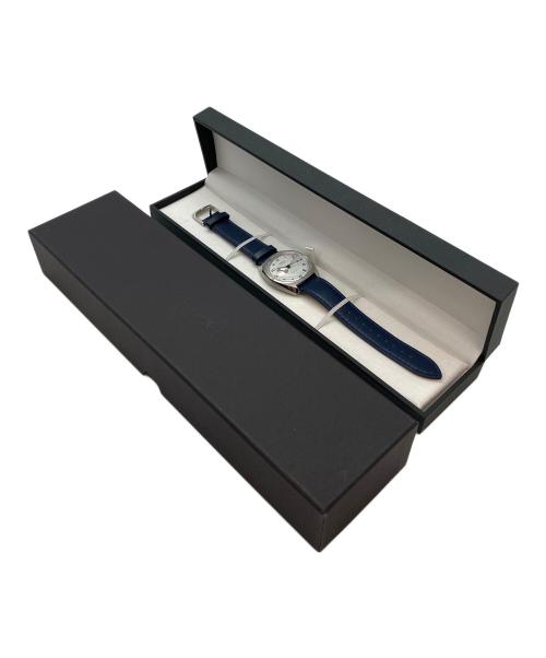 TIMEX（タイメックス）TIMEX (タイメックス) マーリンジェット ブルーレザー シルバーの古着・服飾アイテム