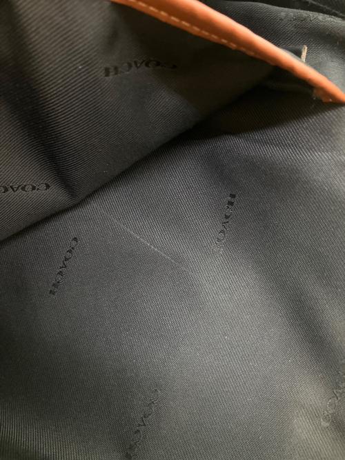 COACH（コーチ）COACH (コーチ) リュック ブラックの古着・服飾アイテム