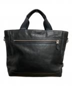 COACHコーチ）の古着「Utility Tote In Smooth Leather トートバッグ」｜ブラック