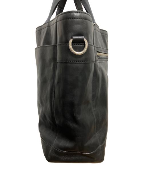 COACH（コーチ）COACH (コーチ) Utility Tote In Smooth Leather トートバッグ ブラックの古着・服飾アイテム