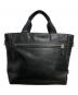 COACH（コーチ）の古着「Utility Tote In Smooth Leather トートバッグ」｜ブラック