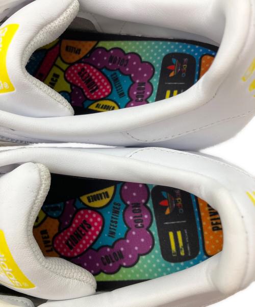 adidas（アディダス）adidas (アディダス) SUPERSTAR PHARRELL SUPERSHELL ホワイト サイズ:SIZE 25cm 未使用品の古着・服飾アイテム