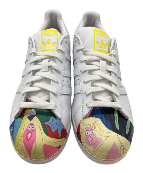 adidas（アディダス）adidas (アディダス) SUPERSTAR PHARRELL SUPERSHELL ホワイト サイズ:SIZE 25cm 未使用品の古着・服飾アイテム