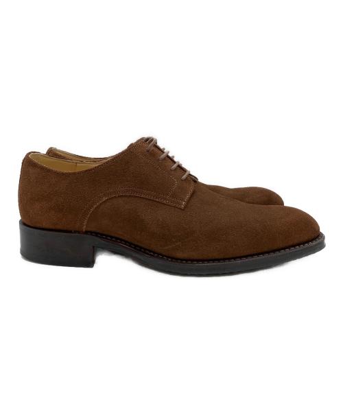 Aquascutum（アクアスキュータム）Aquascutum (アクアスキュータム) スウェードシューズ ブラウン サイズ:SIZE 25cmの古着・服飾アイテム