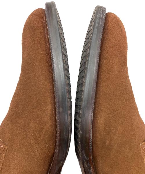 Aquascutum（アクアスキュータム）Aquascutum (アクアスキュータム) スウェードシューズ ブラウン サイズ:SIZE 25cmの古着・服飾アイテム