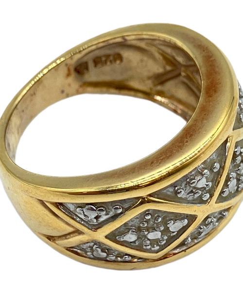 ノーブランド（ノーブランド）ノーブランド (ノーブランド) ゴールドリング ゴールドカラー サイズ:12号の古着・服飾アイテム