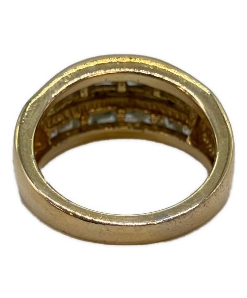 その他ブランド（ソノタブランド）その他ブランド (ソノタブランド) リング ゴールドカラー×CZ サイズ:12.5号の古着・服飾アイテム
