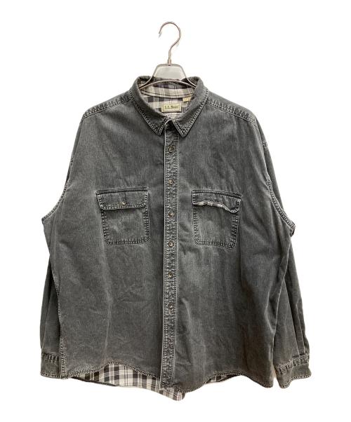 L.L.Bean（エルエルビーン）L.L.Bean (エルエルビーン) デニムジャケット グレー サイズ:SIZE XLの古着・服飾アイテム