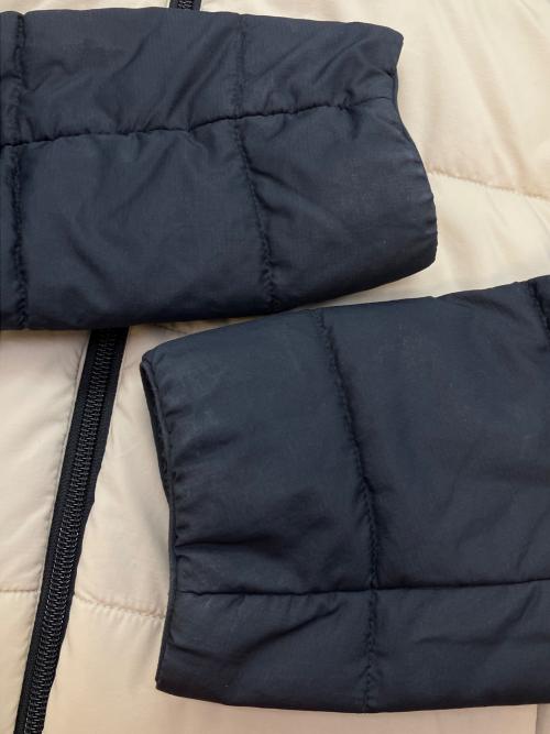 THE NORTH FACE（ザ ノース フェイス）THE NORTH FACE (ザ ノース フェイス) リバーシブルエニータイムインサレーテッドフーディ 中綿ナイロンジャケット ベージュ×ブラック サイズ:SIZE Sの古着・服飾アイテム