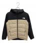 THE NORTH FACE（ザ ノース フェイス）の古着「リバーシブルエニータイムインサレーテッドフーディ 中綿ナイロンジャケット」｜ベージュ×ブラック