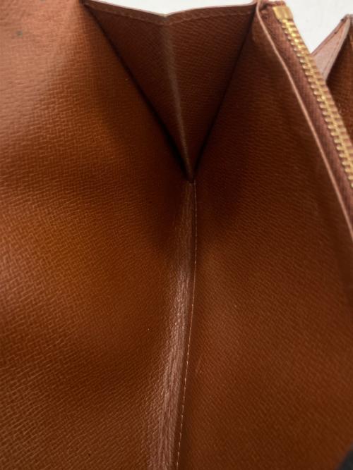 LOUIS VUITTON（ルイ ヴィトン）LOUIS VUITTON (ルイ ヴィトン) モノグラム ポルトフォイユ・サラ 長財布 ブラウンの古着・服飾アイテム