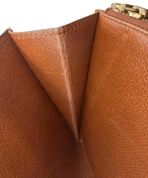 LOUIS VUITTON（ルイ ヴィトン）LOUIS VUITTON (ルイ ヴィトン) モノグラム ポルトフォイユ・サラ 長財布 ブラウンの古着・服飾アイテム
